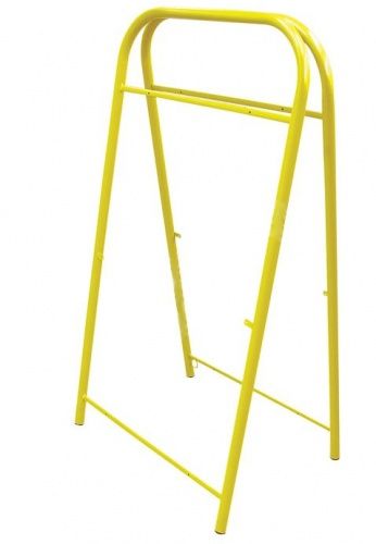 Каркас штендер арочный 1,2  прямоугольный, желтый - фото, изображение, картинка