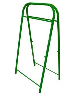 Каркас штендер арочный 1,2  прямоугольный, зеленый - фото, изображение, картинка
