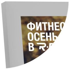 Рамка Нельсон 62, А0, серебро матовое анодир. в Москве - картинка, изображение, фото